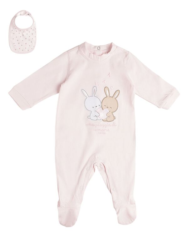 Girls Light Pink Knitted Gift Set image number 0